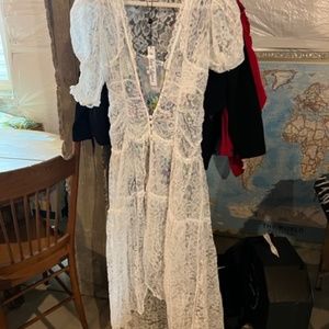 BNWT For Love & Lemons Lace Maxi Dress
